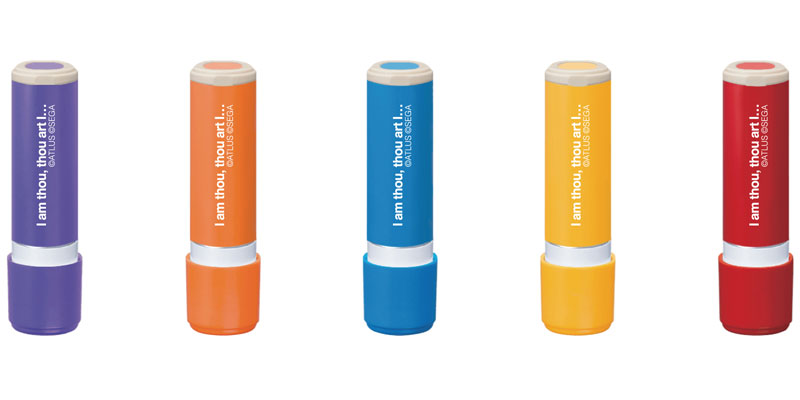 ペルソナ25周年 ネーム9」 「ペルソナ25周年 ゴム印6個セット」発売