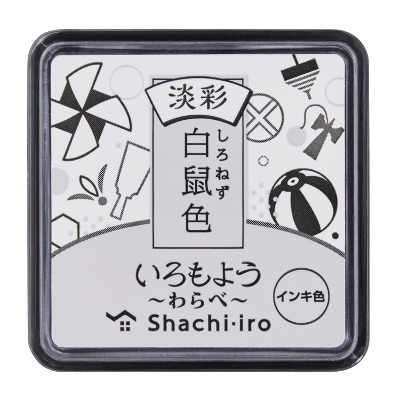 スタンプアート用スタンプパッド「いろもよう 淡彩 わらべ」発売