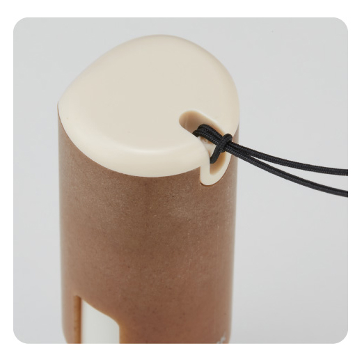 ワンタッチ式はんこに環境に配慮した再生素材を使用した新色が登場