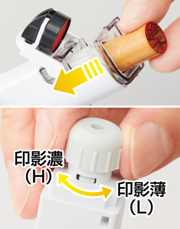 （まとめ）シヤチハタ ワンタッチ式印鑑ホルダーハンコ・ベンリN オレンジ CPHN-A3 1個〔×10セット〕 まとめ）シヤチハタ ワンタッチ式印鑑ホルダーハンコ・ベンリN